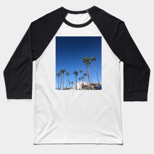 Los Angeles Palm Trees Picture Baseball T-Shirt